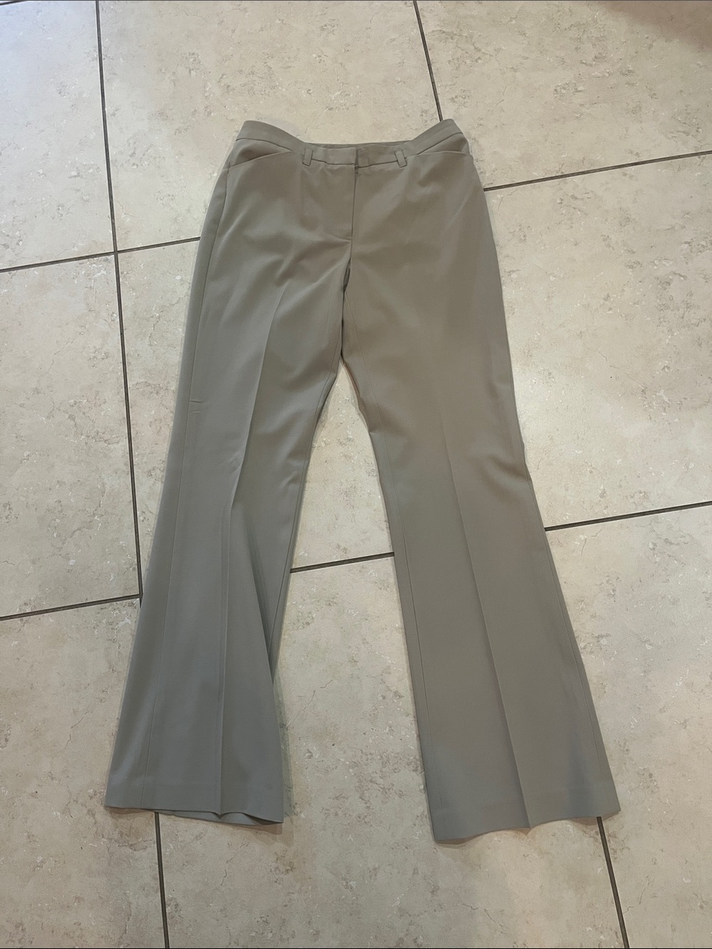 The Limited Light Taupe Boot-Cut Dress Pants